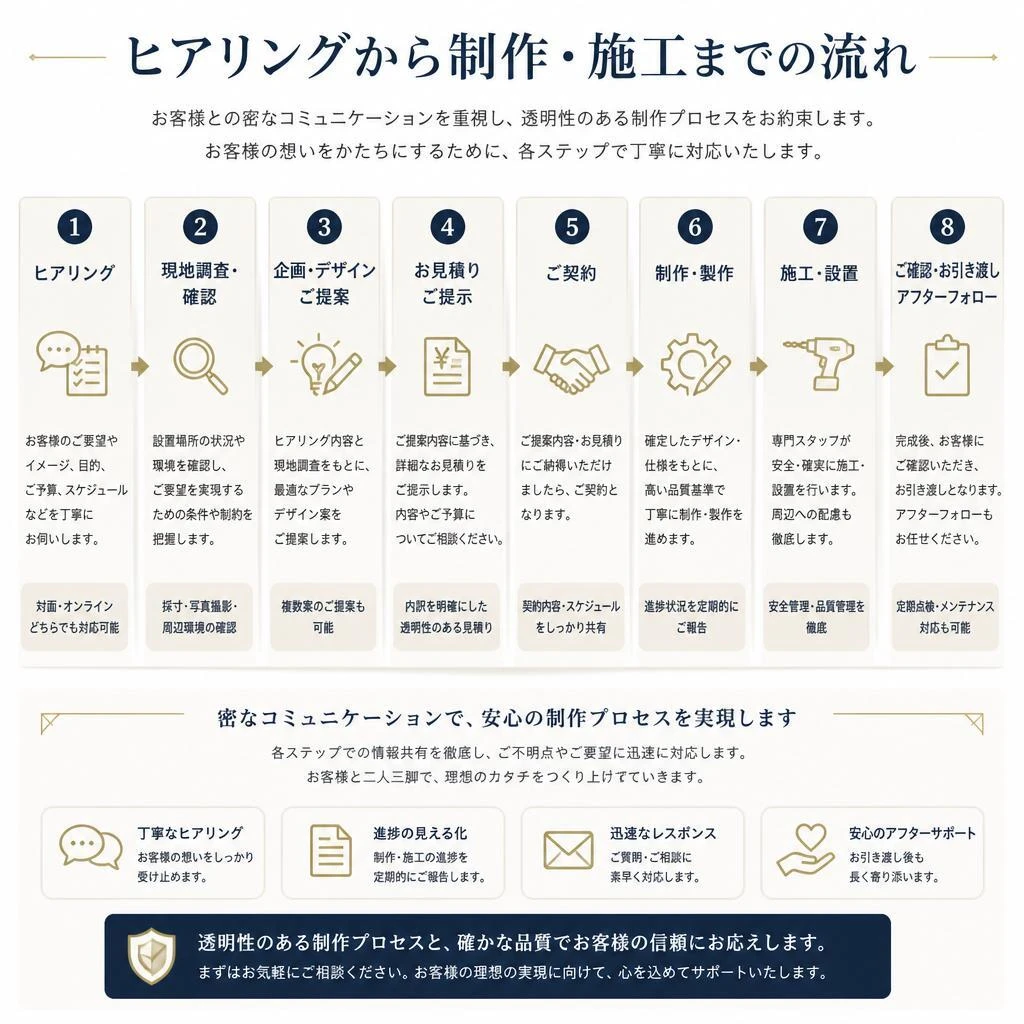 3. 制作の流れとこだわり
