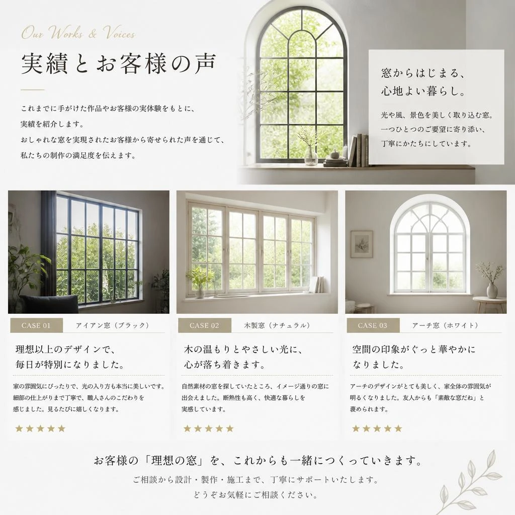 4. 実績紹介：お客様の声